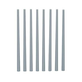 ウェーブ｜WAVE プラ＝材料【グレー】テーパー丸棒 3.0→5.0 8本入