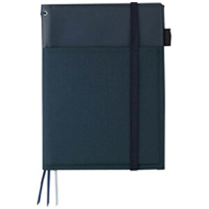 KOKUYO|コクヨ カバーノート システミック 2冊収容 リングノート A5 B罫 50枚 ノ-V685B-DB 紺
