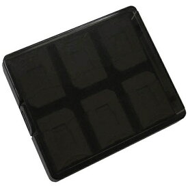 磁気研究所｜HIDISC ハイディスク SD/microSD メモリーカード収納ケース 12枚収納 ブラック HD-MCCASE12PCLBK[HDMCCASE12PCLBK]