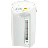 タイガー｜TIGER 電気ポット ホワイト PDR-G401 [4.0L /蒸気セーブ機能つき]