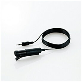 ELECOM｜エレコム HS-MC06BK マイク ブラック [φ3.5mmミニプラグ][HSMC06BK]