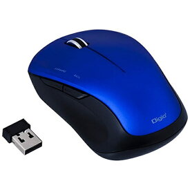 ナカバヤシ｜Nakabayashi マウス Digio2 ブルー MUS-RKF118BL [BlueLED /無線(ワイヤレス) /5ボタン /USB][MUSRKF118BL]【rb_pcacc】