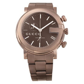 GUCCI｜グッチ Gクロノ [G-Chrono] 2年保証 ブラウン YA101341 [並行輸入品] 【代金引換配送不可】