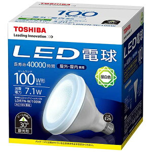 ŃCebNbTOSHIBA Lighting Technology LDR7N-W/100W LEDd [E26 /r[v` /100W /F]