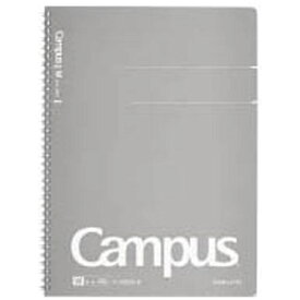 KOKUYO｜コクヨ 大人Campus(キャンパス) ツインリングノート グレー T223W-M [A4 /無地]