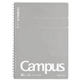 KOKUYO｜コクヨ 大人Campus(キャンパス) ツインリングノート グレー T113W-M [セミB5・B5 /無地]