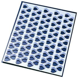 サーモハウザー｜thermo hauser サーモクッキーカッティングシートハート型 47591 95ヶ取 ＜WKTN71＞[WKTN71]