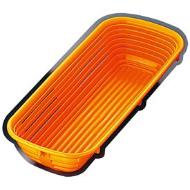 サーモハウザー｜thermo hauser サーモ 醗酵カゴ長角型(ポリプロピレン) 48769 オレンジ ＜WHT15＞[WHT15]
