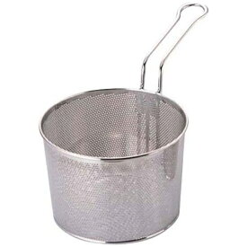 三宝産業｜SAMPO SANGYO パンチングボイルバスケット 片手ハンドル 18cm ＜ABI2703＞[ABI2703]
