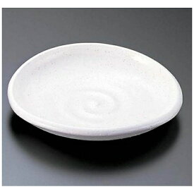 エムズジャパン 斑点粉引たわみ皿 T03-120 ＜RTLE101＞[RTLE101]