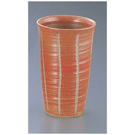 エムズジャパン 彫十草カップ 赤 D03-26（大） ＜RKP7202＞[RKP7202]