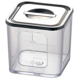 三宝産業｜SAMPO SANGYO ポリカーボネイト 深型角キッチンポット 10.5cm ＜AKK09010＞[AKK09010]