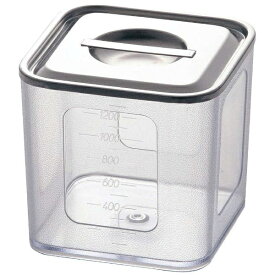 三宝産業｜SAMPO SANGYO ポリカーボネイト 深型角キッチンポット 12cm ＜AKK09012＞[AKK09012]