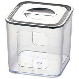 三宝産業｜SAMPO SANGYO ポリカーボネイト 深型角キッチンポット 15cm ＜AKK09015＞[AKK09015]