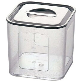 三宝産業｜SAMPO SANGYO ポリカーボネイト 深型角キッチンポット 16.5cm ＜AKK09016＞[AKK09016]