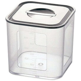 三宝産業｜SAMPO SANGYO ポリカーボネイト 深型角キッチンポット 18cm ＜AKK09018＞[AKK09018]