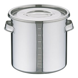 三宝産業｜SAMPO SANGYO UK18-8目盛付 キッチンポット 22cm ＜AKTA815＞[AKTA815]