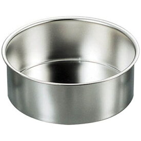 遠藤商事｜Endo Shoji SA18-8総絞りチーズケーキ用デコ共底 深型 21cm ＜WDK02021＞[WDK02021]