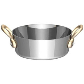 三宝産業｜SAMPO SANGYO UK18-8プチテーパーパン両手浅型鍋 （蓋無） 8cm ＜PPT8801＞[PPT8801]