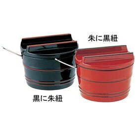 福井クラフト｜Fukui Craft メラミン 桶型薬味入 （小さじ付） 82013641 黒に朱紐 ＜RFKK401＞[RFKK401]