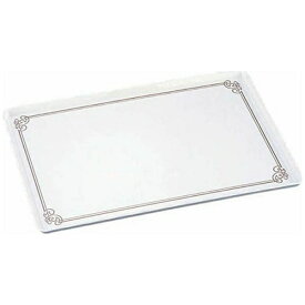 よし与工房｜oshiyo-kobo 陶器風 メラミントレー(金唐草線入) YO-300-G ＜WTLA601＞[WTLA601]