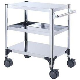 トクヤマ｜TOKUYAMA 両面棚ワゴンキャスター付 F6X-A ＜HWG02001＞[HWG02001]