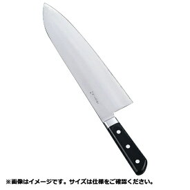 河村刃物｜KAWAMURA HAMONO 堺 菊守 日本鋼 巾広厚口牛刀(口金付) 27cm ＜AKK9001＞[AKK9001]
