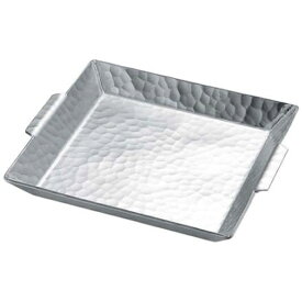 ヒキモト｜HIKIMOTO 《IH非対応》 アルミ 槌目付角ナベ 20cm ＜QNB2906＞[QNB2906]