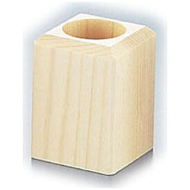 テスク｜TSK 木製 楊枝立（白木） W-704 ＜PYC34＞[PYC34]