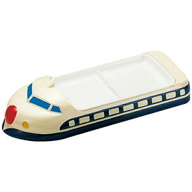 遠藤商事｜Endo Shoji メラミンお子様ランチ皿 新幹線 ブルー ＜RLV394A＞ ブルー[RLV394A]