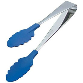 遠藤商事｜Endo Shoji 18-0抗菌 耐熱カラフルトング ブルー ＜BTV7602＞[BTV7602]