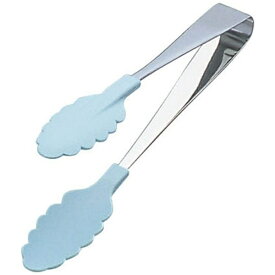遠藤商事｜Endo Shoji 18-0抗菌 耐熱カラフルトング アイスブルー ＜BTV7606＞[BTV7606]