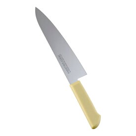 片岡製作所｜KATAOKA マスターコック 抗菌カラー庖丁 牛刀 21cm イエロー MCGK210Y ＜AMSE321YE＞[AMSE321YE]