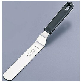 インテックカネキ｜INTEC Kaneki フレックス黒プラ柄 ステンレス スパチュラ L型 BP-7L 全長295mm ＜WSP4402＞[WSP4402]