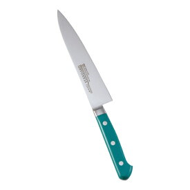 實光｜JIKKO 堺實光 スタンダード抗菌プラスチック柄 ぺティーナイフ 15cm(ツバ付) 緑 ＜AZT6909＞[AZT6909] 【KS_CP】