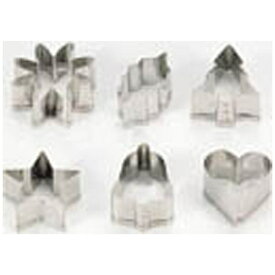 田中糧機製作所 クッキー抜き型セット No.2117 スターセット(6ヶ入) ＜WKT18＞[WKT18]