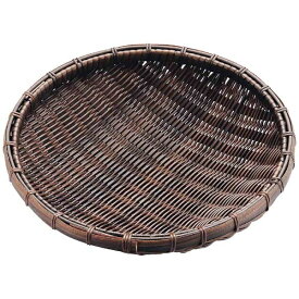 萬洋｜manyo 樹脂 丸ざる 茶 30cm 91-087 ＜AZL6701＞[AZL6701]