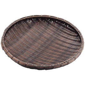 萬洋｜manyo 樹脂 丸ざる 茶 40cm 91-088 ＜AZL6702＞[AZL6702]