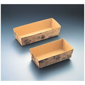 天満紙器｜TEMMA SHIKI ベーキングトレー ハウス柄長方型 CT-203 (50枚入) ＜WBC32203＞[WBC32203]