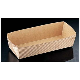 天満紙器｜TEMMA SHIKI ベーキングトレー 茶無地 (50枚入) CT-603 ＜WBC4402＞[WBC4402]