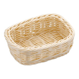 萬洋｜manyo 樹脂バスケット 角型 白 91-072A ＜WBS7806＞[WBS7806]