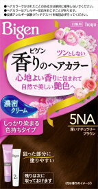 ホーユー｜hoyu Bigen（ビゲン） 香りのヘアカラー クリーム 5NA 深いナチュラリーブラウン 1剤40g+2剤40g〔カラーリング剤〕