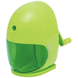 ナカバヤシ｜Nakabayashi 手動鉛筆削りき 卵型フォルム グリーン DPSH-201G [手動タイプ][DPSH201G]