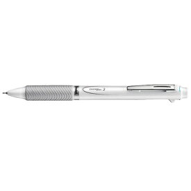 ぺんてる｜Pentel エナージェル 3色ボールペン(パック入り) ホワイト #REF! [0.5mm]