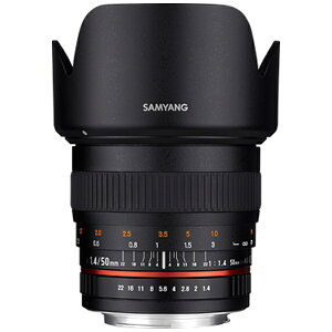 SAMYANG�b�T������ �J���������Y 50mm F1.4 AS UMC �t���T�C�Y�Ή� �u���b�N [�j�R��F /�P�œ_�����Y][50MMF14�j�R��]