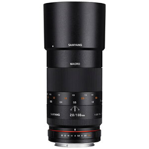 SAMYANG�b�T������ �J���������Y 100mm F2.8 ED UMC MACRO �t���T�C�Y�Ή� �u���b�N [�\�j�[A(��) /�P�œ_�����Y][100MMF28�\�j�[�A���t�@]