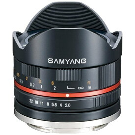 SAMYANG｜サムヤン カメラレンズ 8mm F2.8 UCM FisheyeII APS-C用 ブラック [キヤノンEF-M /単焦点レンズ][8MMF28_2キヤノンMBK]