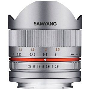 SAMYANG�b�T������ �J���������Y 8mm F2.8 UCM FisheyeII APS-C�p �V���o�[ [�\�j�[E /�P�œ_�����Y][8MMF28_2�\�j�[ESV]
