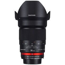 SAMYANG｜サムヤン カメラレンズ 35mmF1.4 AS UMC フルサイズ対応 ブラック [ソニーA(α) /単焦点レンズ][35MMF1.4ソニーアルファ]