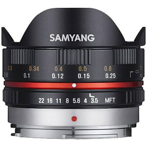 SAMYANG�b�T������ �J���������Y 7.5mm3.5 UMC Fish-eye �u���b�N [�}�C�N���t�H�[�T�[�Y /�P�œ_�����Y][7.5MM3.5FISHEYEMFTBK]